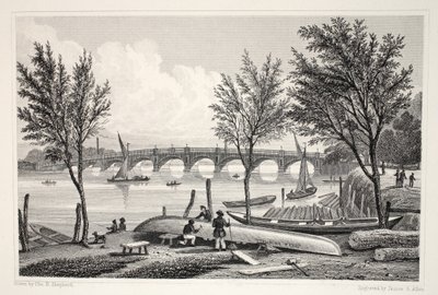 Vauxhall Bridge from Millbank, z hospody "London and it