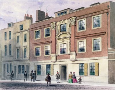 Winchester Street, 1850 od Thomas Hosmer Shepherd