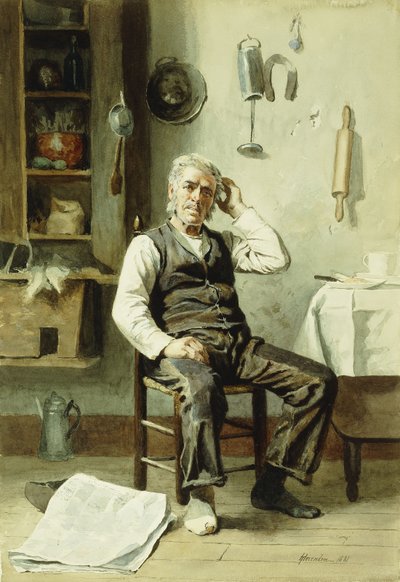Zmatený, 1881 od Thomas Hovenden
