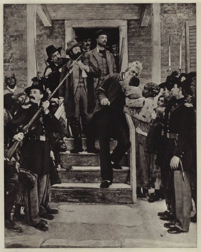 The Last Moments of John Brown (litho) od Thomas Hovenden