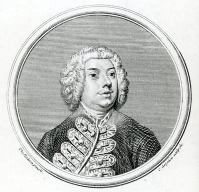 Francesco Bernardi Senesino (1686-1758) (mezzotinta) od Thomas Hudson