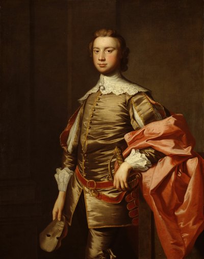 John VanderWall, c. 1745. od Thomas Hudson