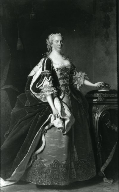 Portrét lady Elizabeth Percyové, hraběnky z Northumberlandu od Thomas Hudson