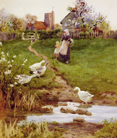 Návrat domů, 1894 od Thomas James Lloyd