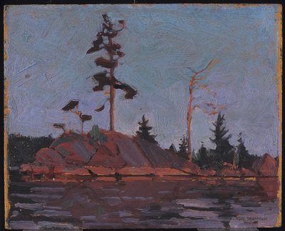 Algonquin Park, 1916 (olej na kompozitní dřevovláknité desce) od Tom Thomson
