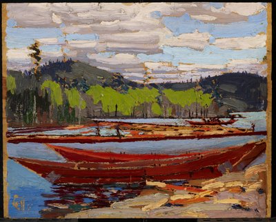 Lodě, léto 1916 od Tom Thomson