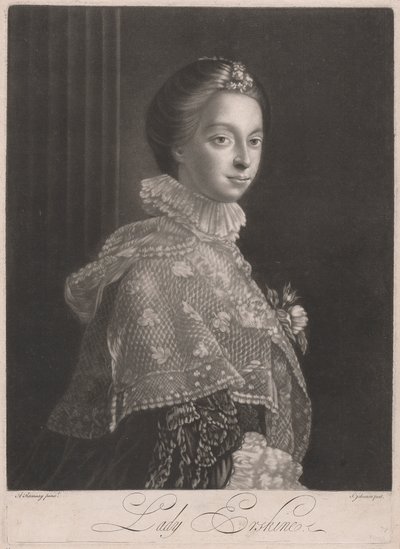 Lady Erskine od Thomas Johnson