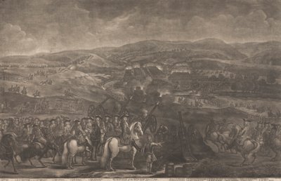 Bitva u Boyne, 1. července 1690 od Thomas Kitchin
