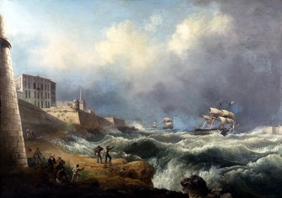 Pohled na vstup do Grand Harbor od TL Hornbrook od Thomas L. Hornbrook