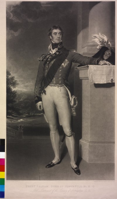 4. vévoda z Newcastle-under-Lyne Pelham-Clinton od Thomas Lawrence