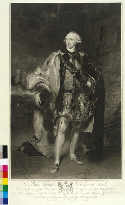 5. vévoda z Leedsu Osborne (rytina) od Thomas Lawrence