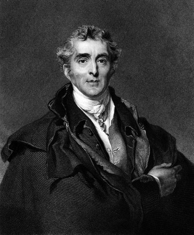 Arthur Wellesley, vévoda z Wellingtonu (1769-1852) britský politik a důstojník (rytina) od Thomas Lawrence