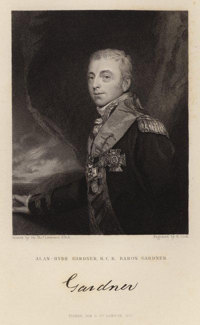 baron Gardner od Thomas Lawrence