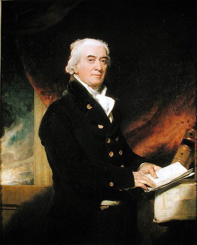 Captain Joseph Cotton (1745-1825) (olej na plátně) od Thomas Lawrence