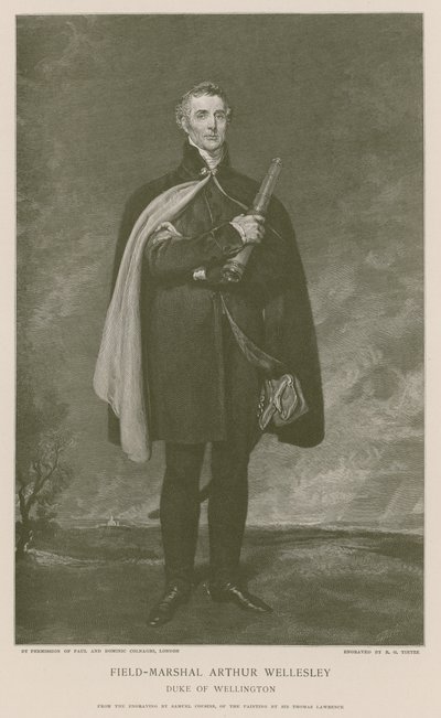 Polní maršál Arthur Wellesley od Thomas Lawrence