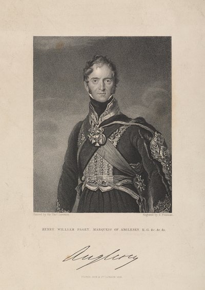 ?Henry William Paget, markýz z Anglesey K.G.?, 1846 od Thomas Lawrence