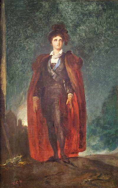 John Philip Kemble v roli „Hamleta“ od Thomas Lawrence