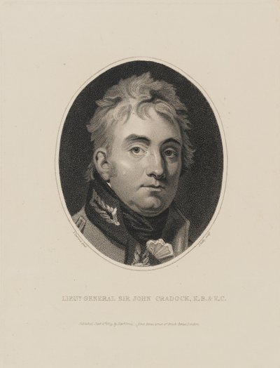 Generálporučík Sir John Cradock, 1809 od Thomas Lawrence