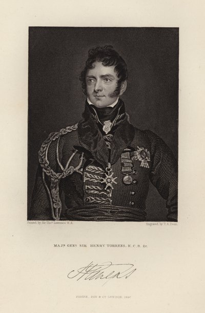 Generálmajor Sir Henry Torrens od Thomas Lawrence