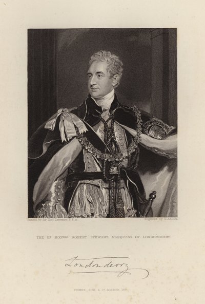 markýz z Londonderry od Thomas Lawrence