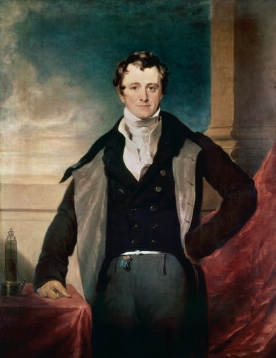 Portrét Humphry Davy (Penzance od Thomas Lawrence