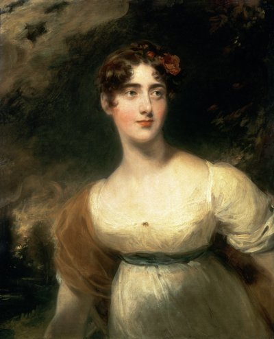 Portrét Lady Emily Harriet Wellesley-Pole, později Lady Raglan od Thomas Lawrence
