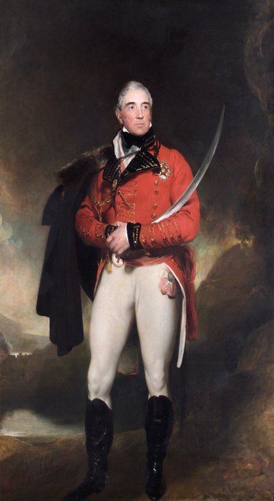 Portrét Thomase Grahama, lorda Lynedocha, britského vojáka, c1817. od Thomas Lawrence
