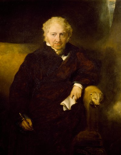 Portrét malíře Johanna Heinricha Fussliho, od Thomase Lawrence (1769-1830), olej na plátně od Thomas Lawrence