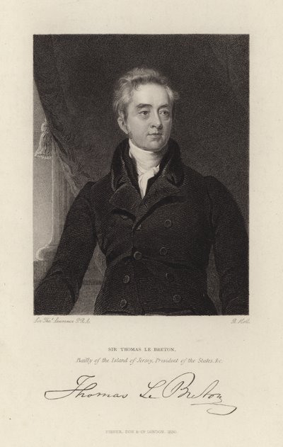 Sir Thomas Le Breton od Thomas Lawrence