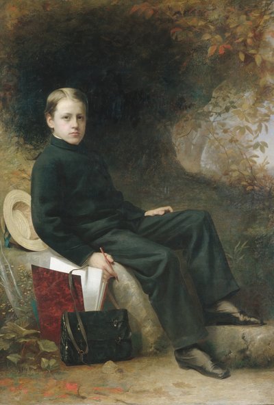 Amory Sibley Carhart, ca. 1860-65. od Thomas Le Clear