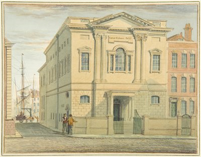 Shromáždění, Prince Street (akvarel na papíře) od Thomas Leeson the Elder Rowbotham