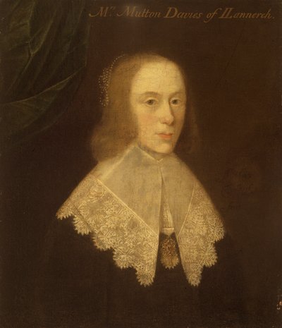 Paní Anne Davies z Gwysaney, c1630. od Thomas Leigh