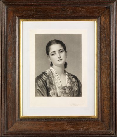 Anita (mezzotinta) od Thomas Lewis Atkinson