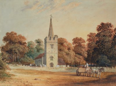 Barming Church od Thomas Light Merritt