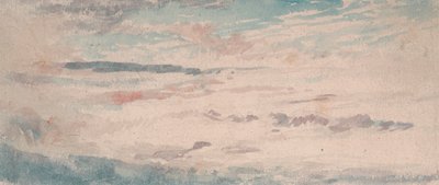 Cloud Study - Blue and Red Flecked Alto - Cumulus od Thomas Lindsay