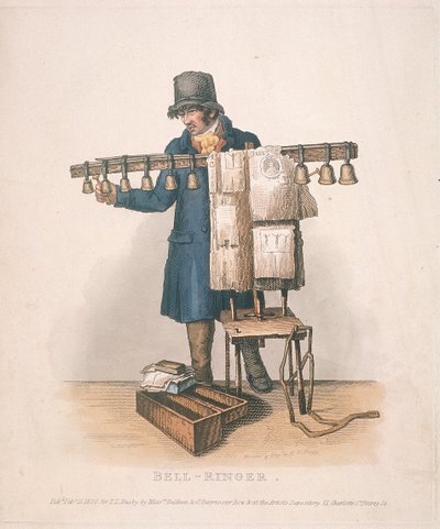Zvoník se stojanem pro své zvony, 1820 od Thomas Lord Busby