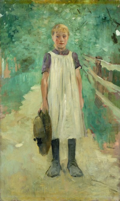 Dívka z farmy, 1895 od Thomas Ludwig Herbst