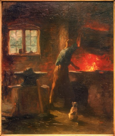 Forge v Tangstedtu od Thomas Ludwig Herbst