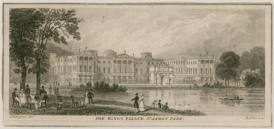 Buckinghamský palác od Thomas Mann Baynes