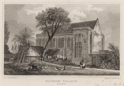 Elthamský palác, Kent od Thomas Mann Baynes