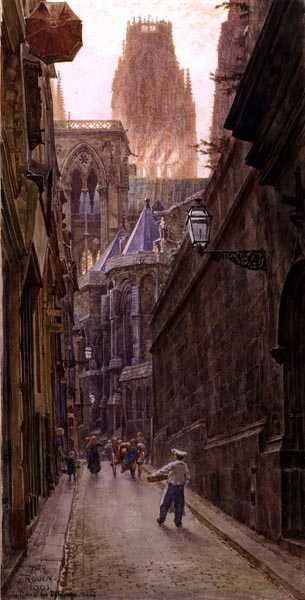 Rouen od Thomas Matthews Rooke