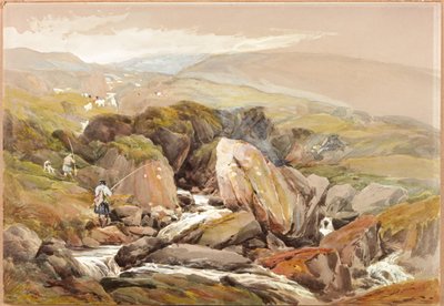 Pohled na Vysočinu (barva těla) od Thomas Miles II Richardson