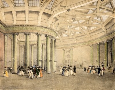 Central Exchange, News Room, c.1838 od Thomas Miles Richardson