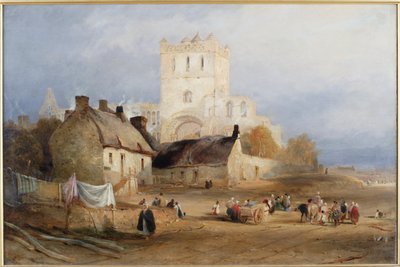 Opatství Jedburgh, kolem roku 1835 od Thomas Miles Richardson