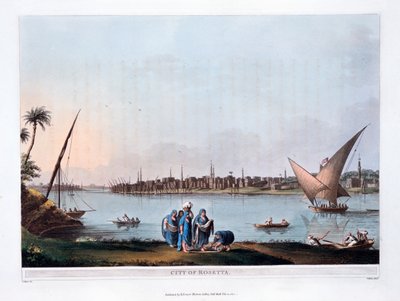 Město Rosetta, 1801 od Thomas Milton