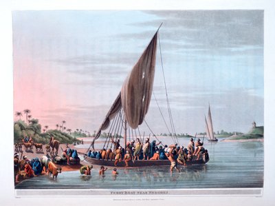 Trajekt poblíž Nedssili, 1801 od Thomas Milton