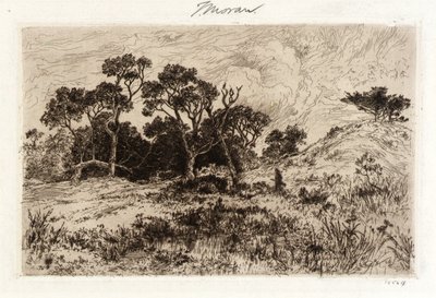 Jižní vítr od Thomas Moran