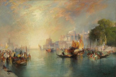 Arabské noci Fantasy, 1886 od Thomas Moran