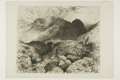 Most v průsmyku Glencoe, Skotsko od Thomas Moran