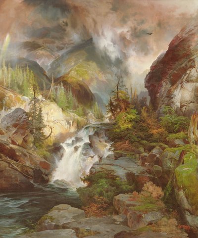Děti hory, 1867 od Thomas Moran